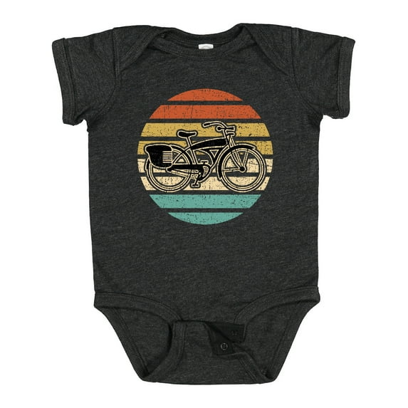 Inktastic Cycling Vintage Bicycle for Cyclist Boys or Girls Baby Bodysuit