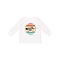 thumbnail image 1 of Inktastic Cycling Vintage Bicycle for Cyclist Boys or Girls Long Sleeve Toddler T-Shirt, 1 of 5
