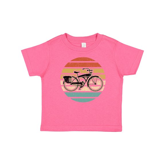 Inktastic Cycling Vintage Bicycle for Cyclist Boys or Girls Toddler T-Shirt