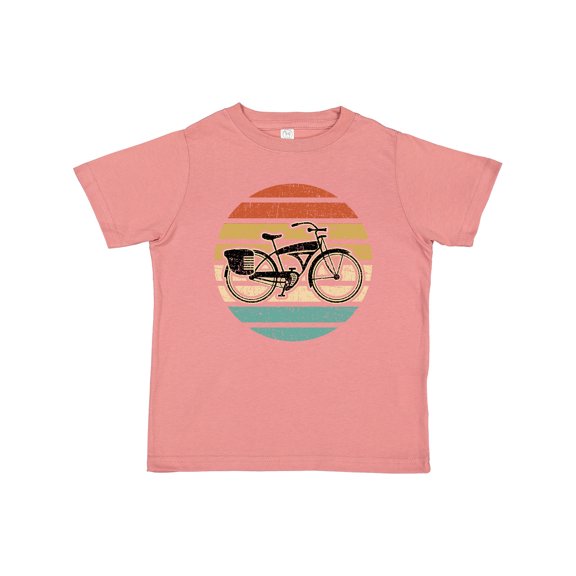 Inktastic Cycling Vintage Bicycle for Cyclist Boys or Girls Toddler T-Shirt