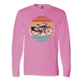 thumbnail image 1 of Inktastic Cycling Vintage Bicycle for Cyclist Long Sleeve T-Shirt, 1 of 5
