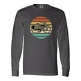 thumbnail image 1 of Inktastic Cycling Vintage Bicycle for Cyclist Long Sleeve T-Shirt, 1 of 5