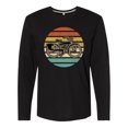 thumbnail image 1 of Inktastic Cycling Vintage Bicycle for Cyclist Long Sleeve T-Shirt, 1 of 5