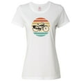 thumbnail image 1 of Inktastic Cycling Vintage Bicycle for Cyclist Women's T-Shirt, 1 of 5
