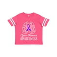 thumbnail image 1 of Inktastic Cystic Fibrosis Awareness with Ribbon and Lungs Boys or Girls Toddler T-Shirt, 1 of 5