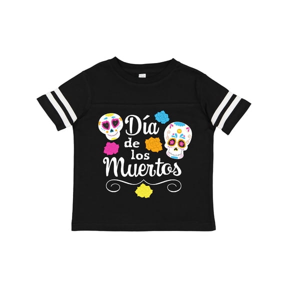 Inktastic DÃ­a De Los Muertos Sugar Skulls Boys or Girls Toddler T-Shirt