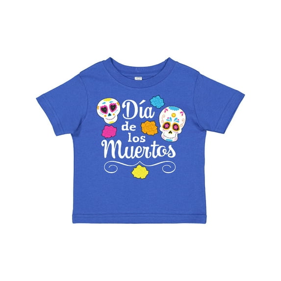 Inktastic DÃa De Los Muertos Sugar Skulls Boys or Girls Toddler T-Shirt
