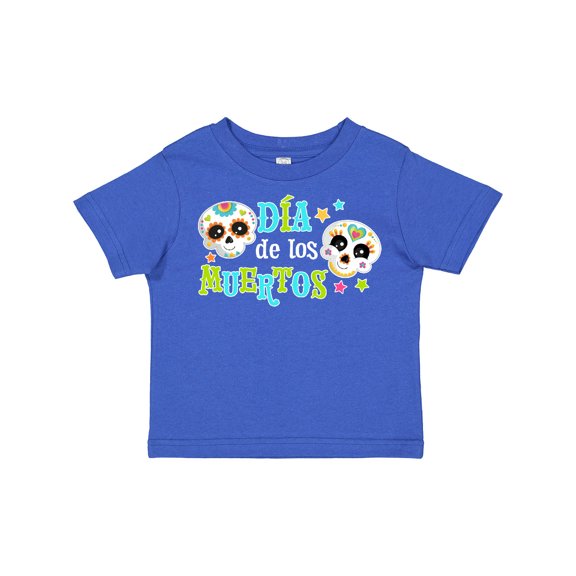 Inktastic DÃa De Los Muertos Happy Decorative Skulls Boys or Girls Toddler T-Shirt