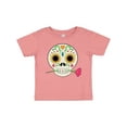 thumbnail image 1 of Inktastic Día De Los Muertos Skull with Flower Boys or Girls Baby T-Shirt, 1 of 5