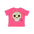 thumbnail image 1 of Inktastic DÃ­a De Los Muertos Skull with Flower Boys or Girls Toddler T-Shirt, 1 of 5