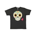 thumbnail image 1 of Inktastic DÃ­a De Los Muertos Skull with Flower T-Shirt, 1 of 5
