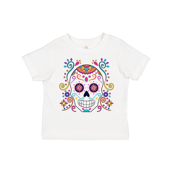 Inktastic DÃa De Los Muertos Sugar Skull Boys or Girls Toddler T-Shirt