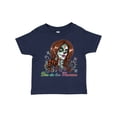 thumbnail image 1 of Inktastic DÃ­a De Los Muertos in Sugar Skull Makeup Boys or Girls Toddler T-Shirt, 1 of 5