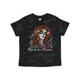 thumbnail image 1 of Inktastic DÃ­a De Los Muertos in Sugar Skull Makeup Boys or Girls Toddler T-Shirt, 1 of 5