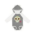 thumbnail image 1 of Inktastic Día de los Muertos Skull with Flower Boys or Girls Long Sleeve Baby Bodysuit, 1 of 5