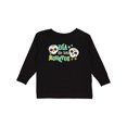 thumbnail image 1 of Inktastic Día de los Muertos happy decorative skulls Boys or Girls Long Sleeve Toddler T-Shirt, 1 of 5