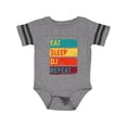 thumbnail image 1 of Inktastic DJ Eat Sleep DJ Repeat Music Boys or Girls Baby Bodysuit, 1 of 4