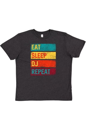 DJ Eat Sleep DJ Repeat Music Youth T-Shirt
