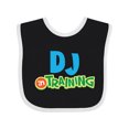 thumbnail image 1 of Inktastic DJ in Training Boys or Girls Baby Bib, 1 of 4