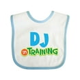 thumbnail image 1 of Inktastic DJ in Training Boys or Girls Baby Bib, 1 of 4
