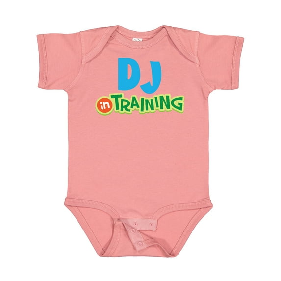 Inktastic DJ in Training Boys or Girls Baby Bodysuit