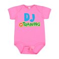 thumbnail image 1 of Inktastic DJ in Training Boys or Girls Baby Bodysuit, 1 of 5