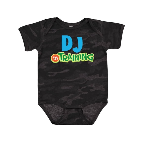 Inktastic DJ in Training Boys or Girls Baby Bodysuit