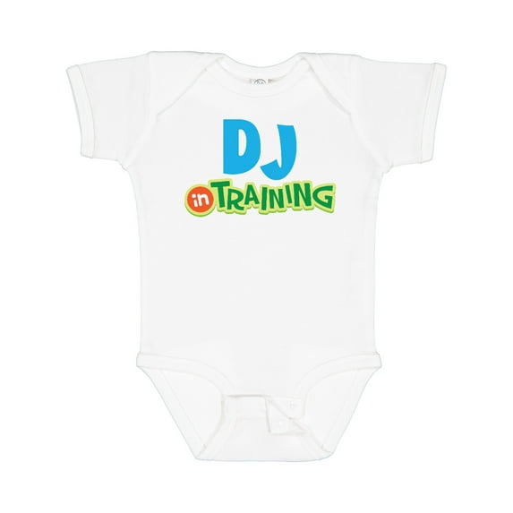 Inktastic DJ in Training Boys or Girls Baby Bodysuit