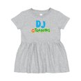 thumbnail image 1 of Inktastic DJ in Training Girls Baby Dress, 1 of 5
