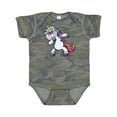 thumbnail image 1 of Inktastic Dabbing Unicorn Boys or Girls Baby Bodysuit, 1 of 5
