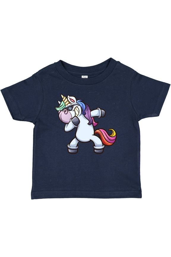 Dabbing Unicorn Boys or Girls Baby T-Shirt