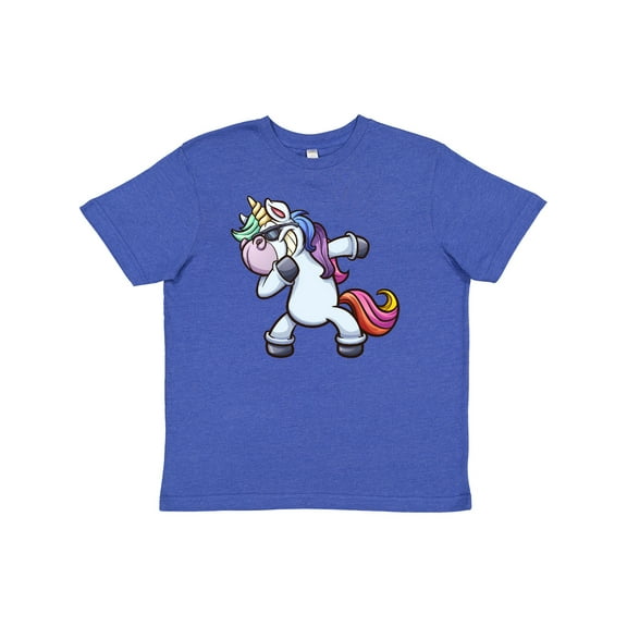Inktastic Dabbing Unicorn Youth T-Shirt