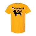 thumbnail image 1 of Inktastic Dachshund Dad Short Hair Dog T-Shirt, 1 of 5