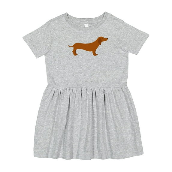 Inktastic Dachshund Girls Toddler Dress