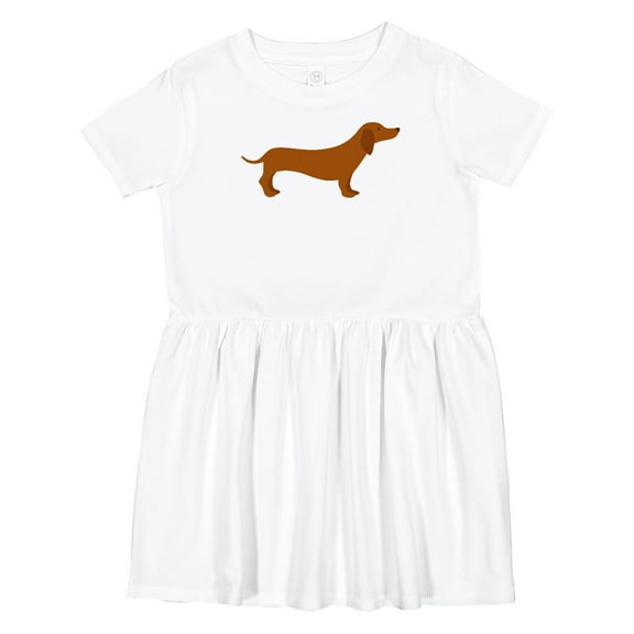 Inktastic Dachshund Girls Toddler Dress