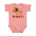 thumbnail image 1 of Inktastic Dachshund Hot Dog Funny Boys or Girls Baby Bodysuit, 1 of 5