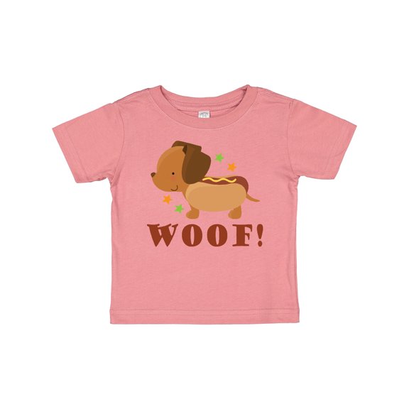 Inktastic Dachshund Hot Dog Funny Boys or Girls Baby T-Shirt