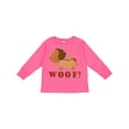 thumbnail image 1 of Inktastic Dachshund Hot Dog Funny Boys or Girls Long Sleeve Toddler T-Shirt, 1 of 5