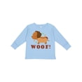 thumbnail image 1 of Inktastic Dachshund Hot Dog Funny Boys or Girls Long Sleeve Toddler T-Shirt, 1 of 5