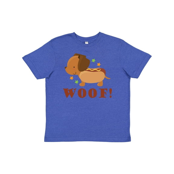 Inktastic Dachshund Hot Dog Funny Youth T-Shirt