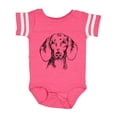 thumbnail image 1 of Inktastic Dachshund Sketch Portrait Boys or Girls Baby Bodysuit, 1 of 5