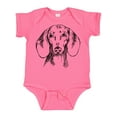 thumbnail image 1 of Inktastic Dachshund Sketch Portrait Boys or Girls Baby Bodysuit, 1 of 5