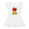 thumbnail image 1 of Inktastic Dad is My Hero Girls Toddler Dress, 1 of 5