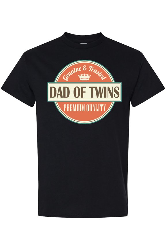 Dad of Twins Vintage T-Shirt