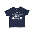 thumbnail image 1 of Inktastic Dad's Cricket Buddy Boys or Girls Toddler T-Shirt, 1 of 5