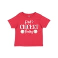 thumbnail image 1 of Inktastic Dad's Cricket Buddy Boys or Girls Toddler T-Shirt, 1 of 5