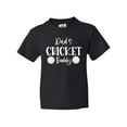 thumbnail image 1 of Inktastic Dad's Cricket Buddy Youth T-Shirt, 1 of 5