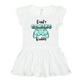 thumbnail image 1 of Inktastic Dad's Gaming Buddy- Aqua Controller Girls Toddler Dress, 1 of 5