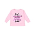 thumbnail image 1 of Inktastic Dad's Gaming Buddy- Pink Controller Boys or Girls Long Sleeve Toddler T-Shirt, 1 of 5
