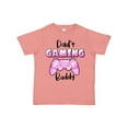 thumbnail image 1 of Inktastic Dad's Gaming Buddy- Pink Controller Boys or Girls Toddler T-Shirt, 1 of 5